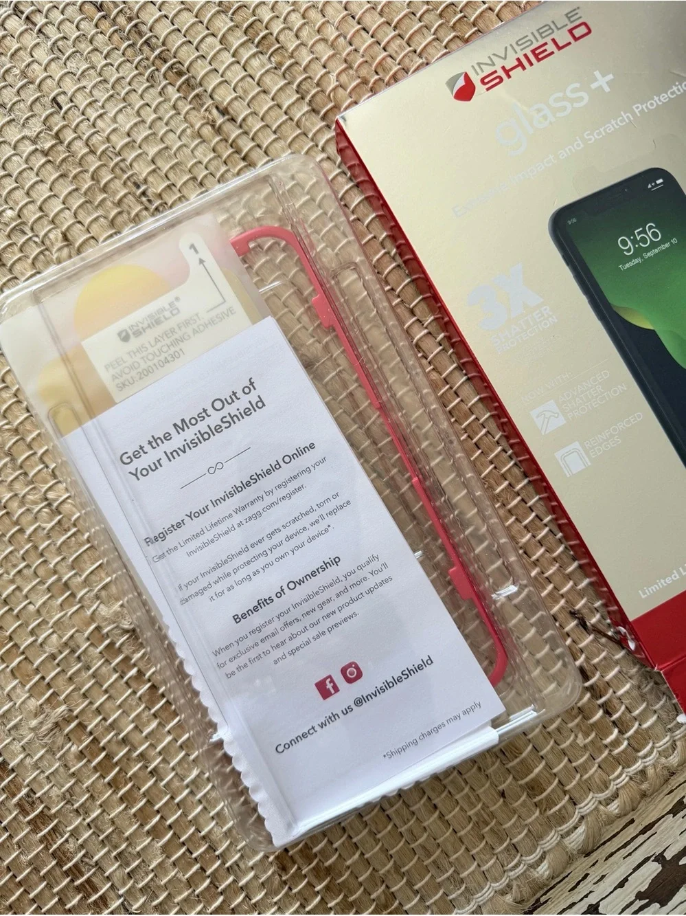 ZAGG invisibleshield glass+